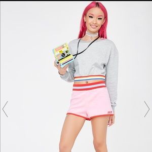 🎉 HP! 🎉 GLAMOUROUS FEEL THE 🌞 CROPPED SWEATER🌈